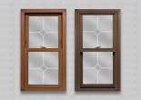 wp lang exterior platinum double hung dark oak cocoa marquise v groove glass